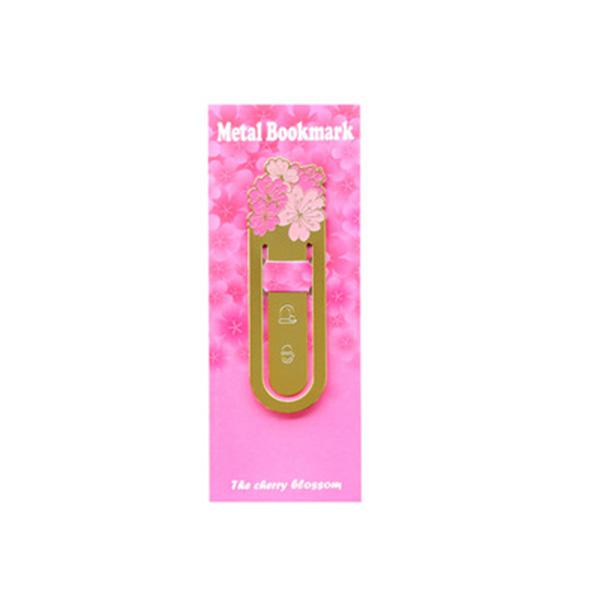 Annibook Romantic Bookmarks Cherry Metal Brass Bookmark Paper Bookmark For Book Books Kawaii-stationery Cheap-school-stationery