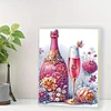 DIY Wine 60 Pages Diamond Painting Notebook