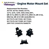 3Pcs Engine Motor Mount Set Compatible with Escalade/Escalade ESV/Silverado 1500/Yukon XL/Yukon 2015 2016 2017 2018 2019 2020 Replacement for A5739 A5738 A5668 A5735
