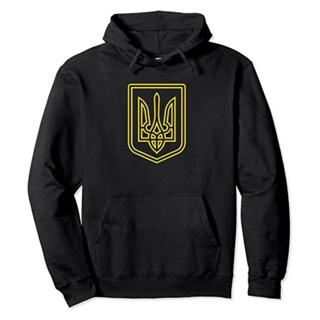Ukraine Coat of Arms Pullover Hoodie