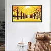 Yellow Leaves - Round Drill Diamond Painting - 80*40CM - Large Size
