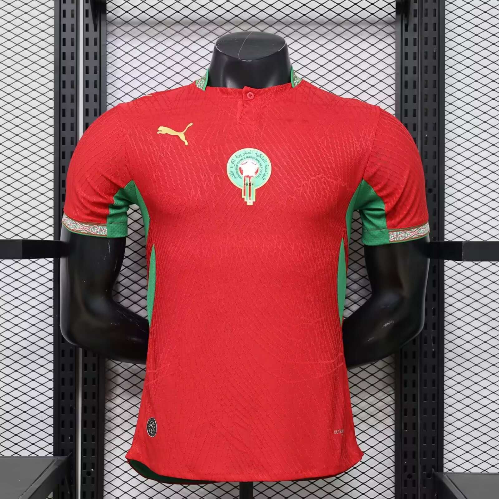 2026 Player Version Morocco Home Football Shirt 1:1 Thai Quality（The player version jersey is a bit tight, please pay attention to the size selection）