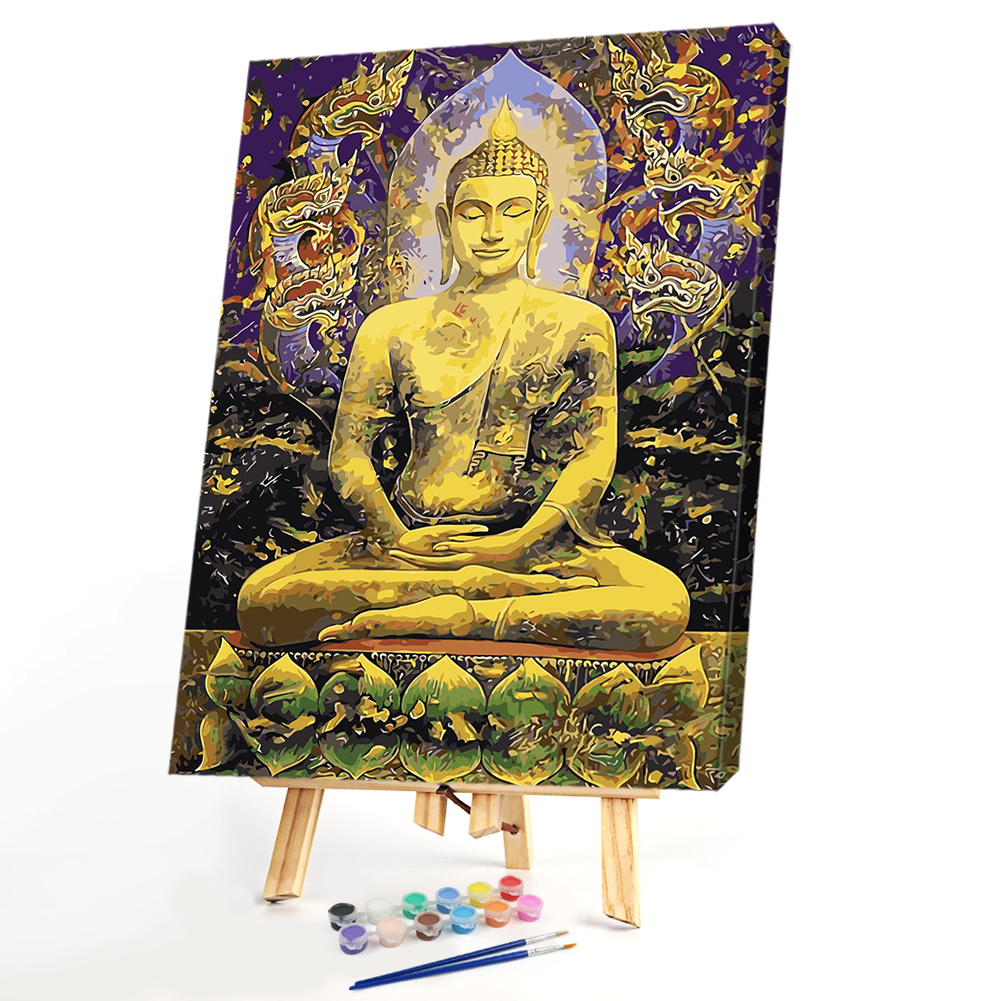 

40*50CM - Paint By Numbers - Buddha, 501 Original