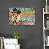 Cowgirl - Vintage Metal Signs - 20*30cm - Western