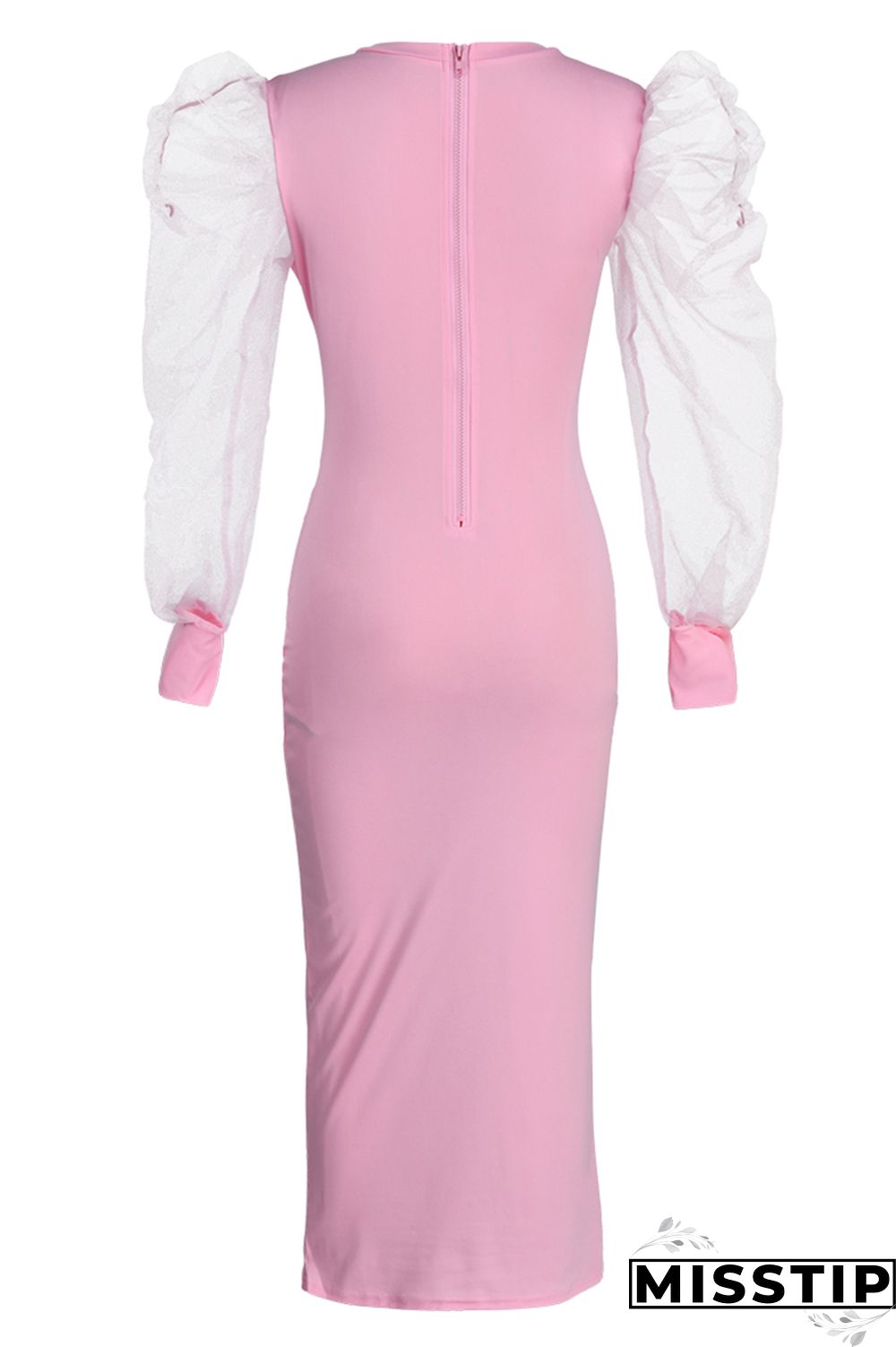 Black Fashion Casual Solid Patchwork O Neck Long Sleeve Dresses