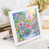 DIY Partial Special Shaped Drill Diamond Painting-Flower