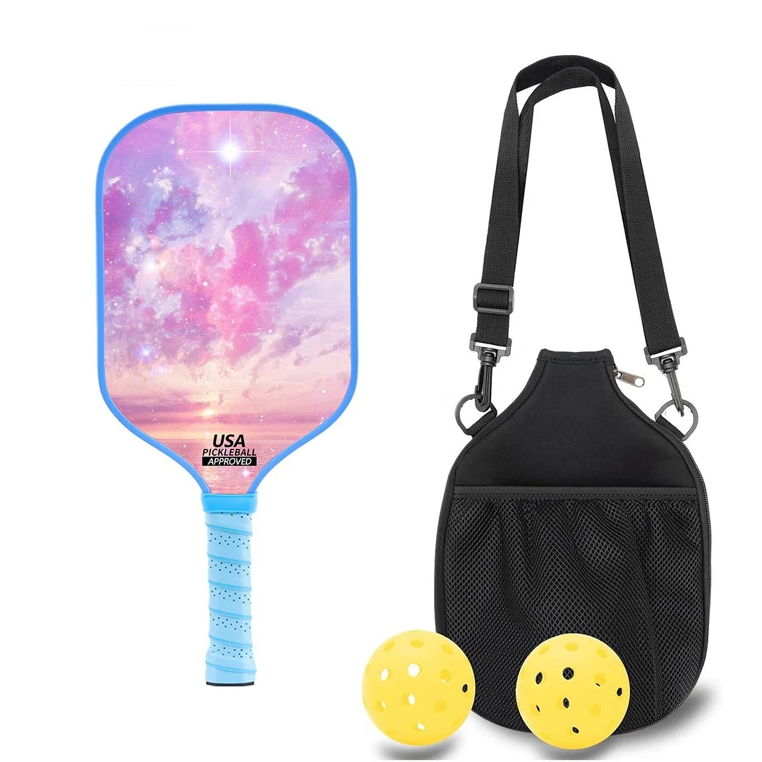 Original Paddle (16mm) T700 Sandblasted Carbon Fiber-ColorSplash Paddle