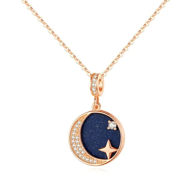 For Daughter - S925 You are A Bright Star That Keeps on Shining on Me Every Day of My Life Planet Openable Necklace