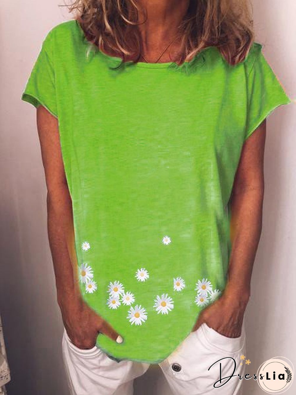 sunflower Casual O-Neck T-shirt