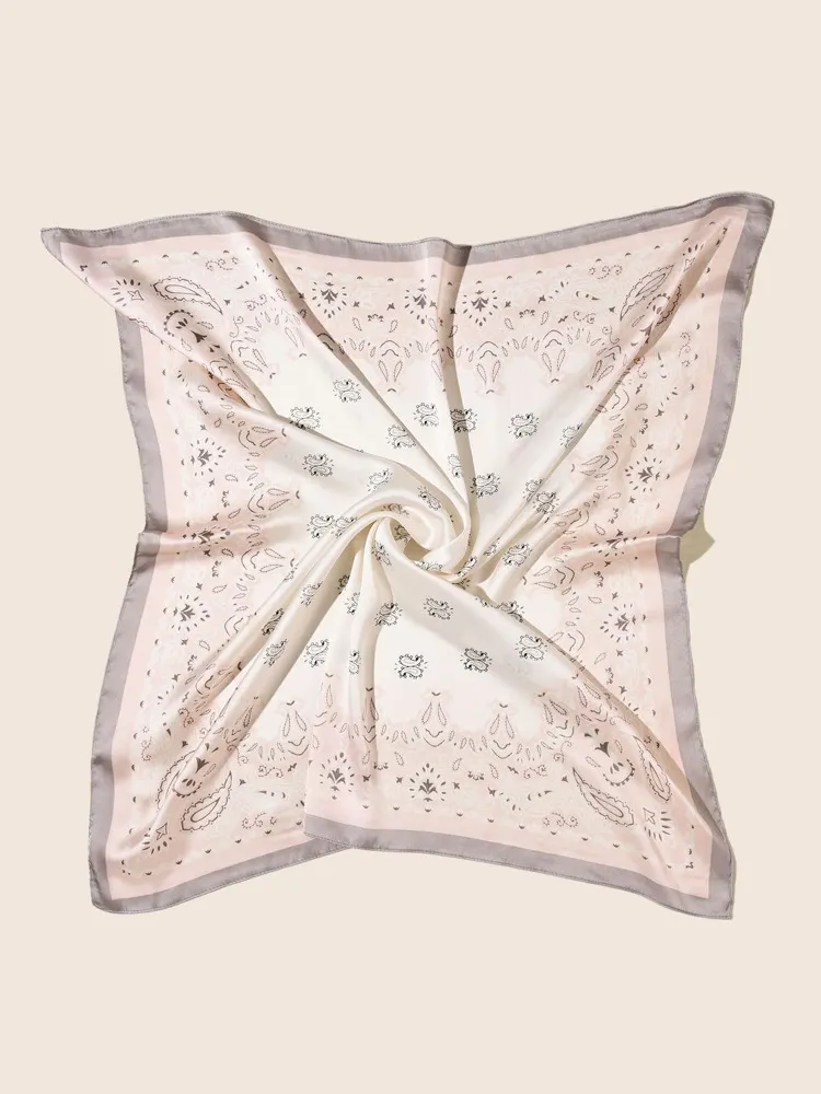 Printed Silk Scarf
