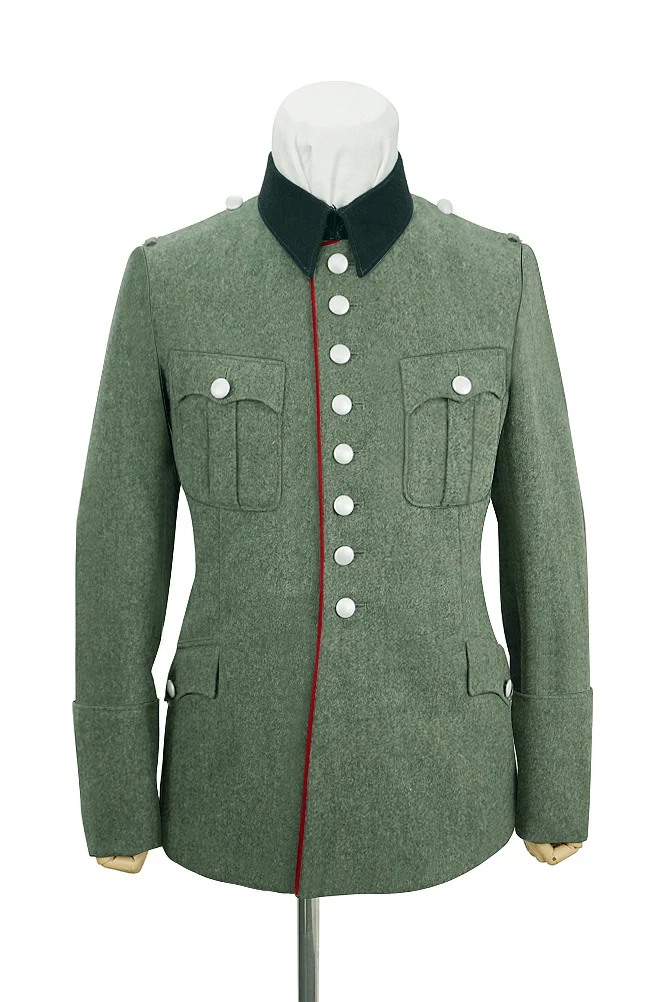  Wehrmacht German M1927 General Officer Wool Piped Service Tunic Jacket I German-Uniform