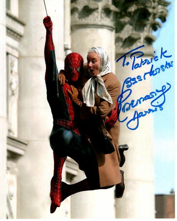 ROSEMARY HARRIS Autographed Signed SPIDER-MAN MAY PARKER Photo Poster paintinggraph - To Patrick