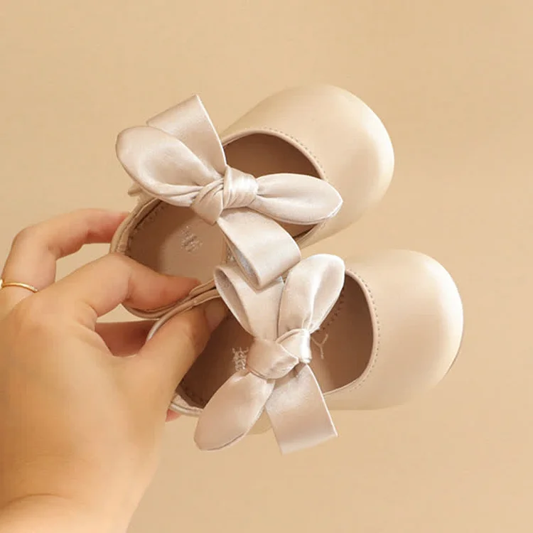 Baby Bow Decor Princess Shoes