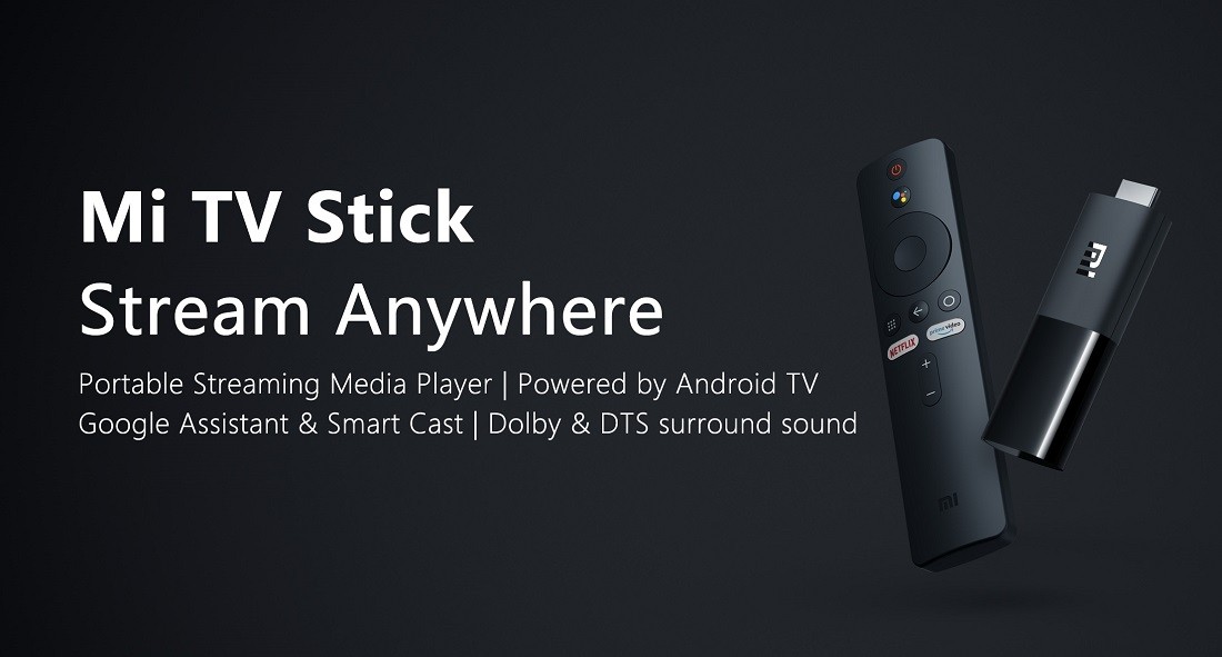 Xiaomi Mi TV Stick Versión global con Google Assistant HDR Netflix 1GB RAM + 8GB ROM