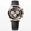 Rolex Cosmograph New Daytona m126515LN Rose Gold Oysterflex 4131 movement Super clone