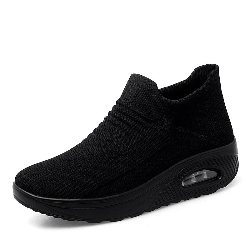 Women's Breathable Air Cushion Elastic Shoes