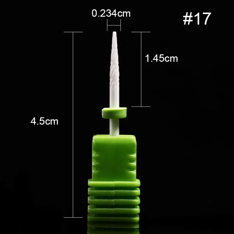 1Pc Ceramic Nail Drill Bits Nail Milling Cutter Bits Electric Drill Machine For Manicure Pedicure Equipment Accessory Tools-Nail Inspo