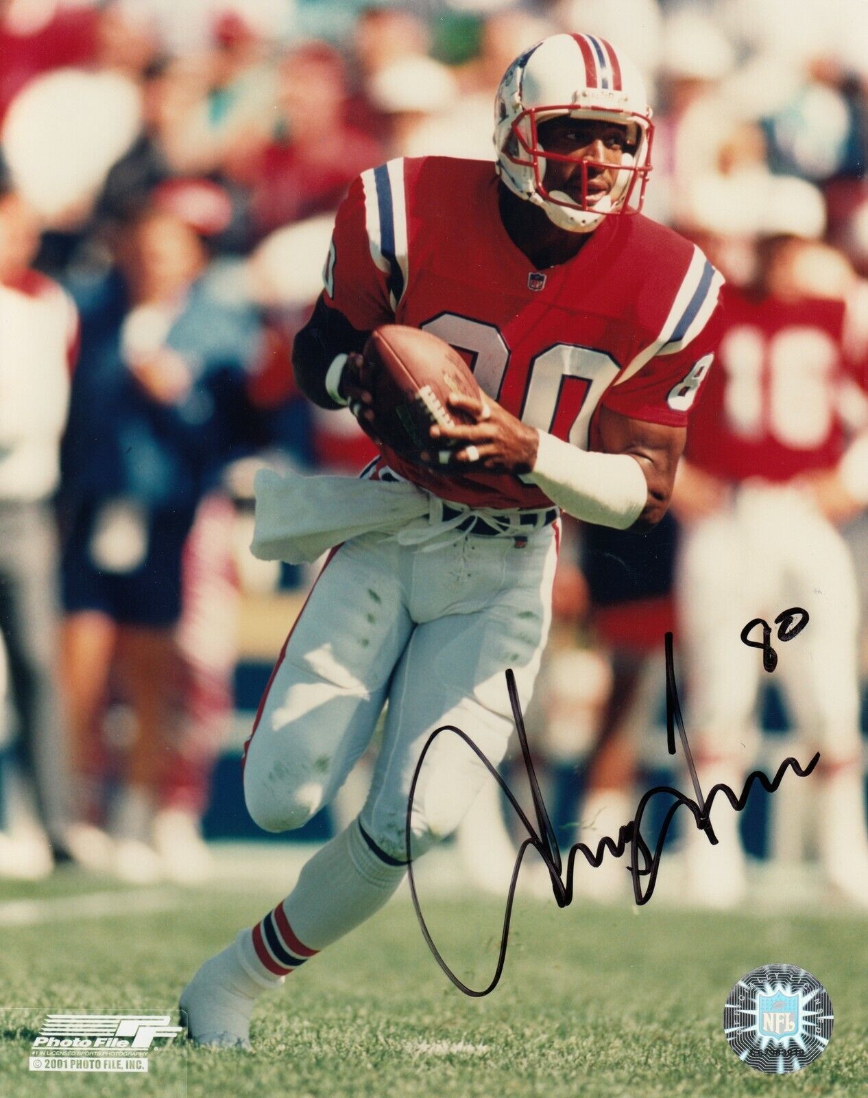 Irving Fryar #0 8x10 Signed Photo Poster painting w/ COA New England Patriots 031719