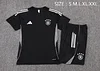 Germany 25/26 black Short-Sleeve Training Kit