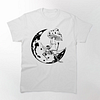 Skull on The Moon Printed Men's Short Sleeves T-Shirt
