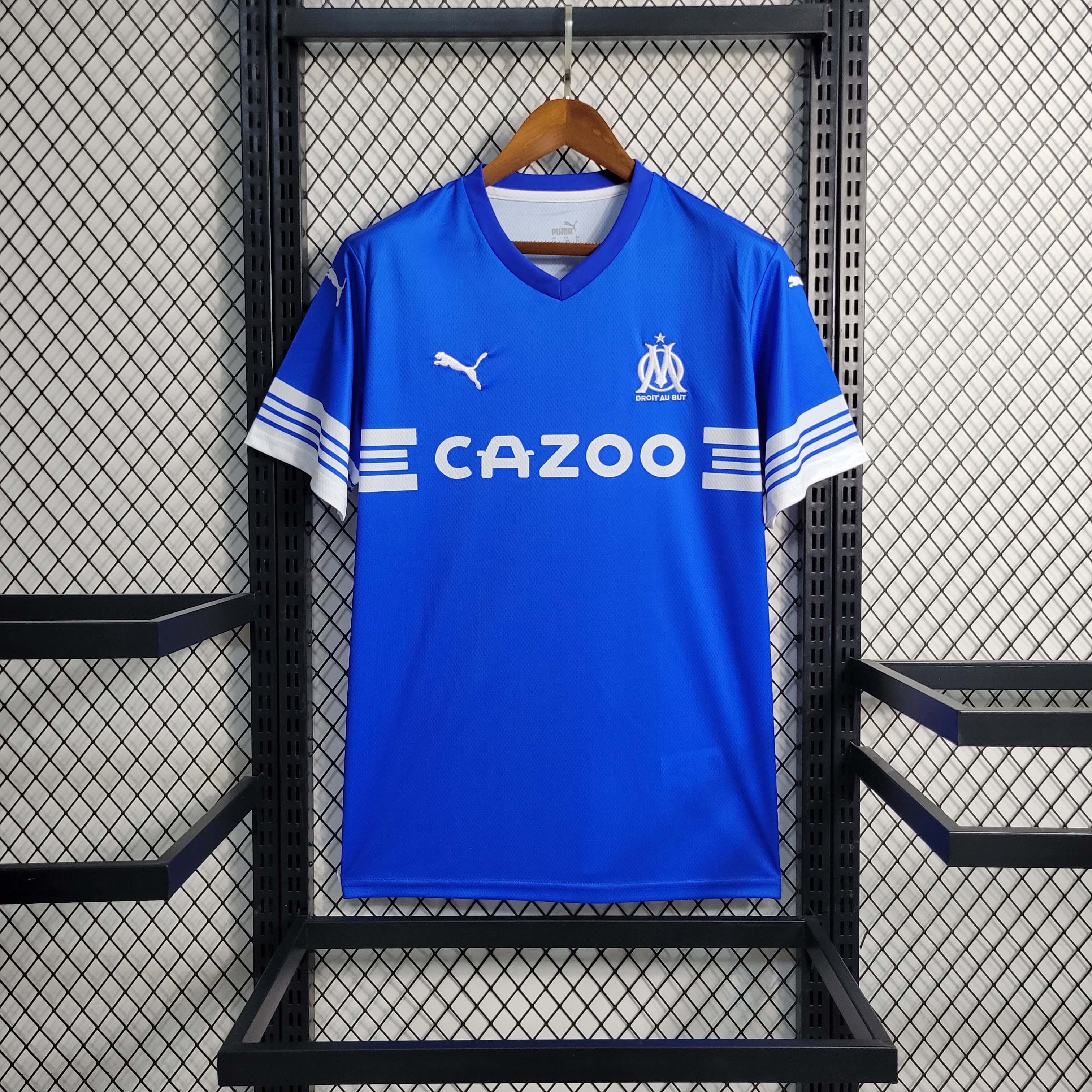2023-2024 Marseille BlueFootball Shirt 1:1 Thai Quality