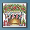 Fireplace - Diamond Painting - Full Round Drill (Canvas|30*30cm)