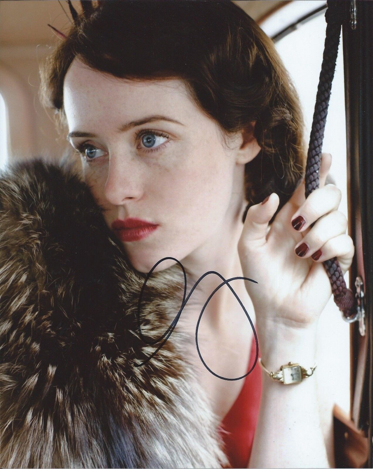 Claire Foy autograph - signed The Crown Photo Poster painting