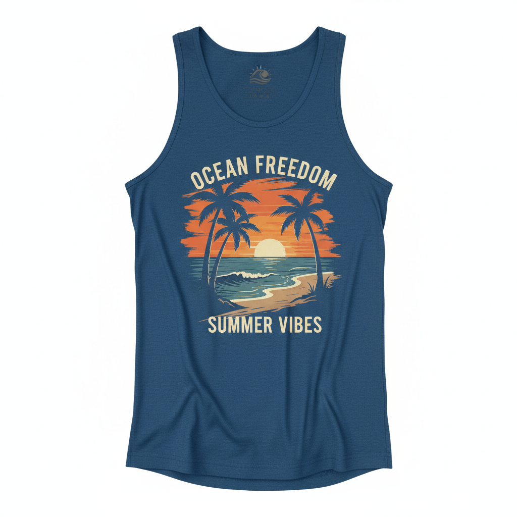thesupersurf Freedom Summer Vibes Tank Top 