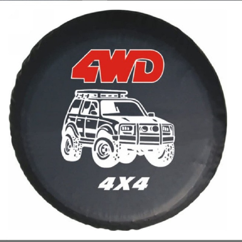 

Universal 4WD 4X4 Nero in pelle PVC Borsa per Pneumatici, 501 Original