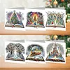 DIY 6Pcs Christmas-Diamond Painting Greeting Card