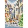 Welcome the New Year -14CT Stamped Cross Stitch Kit(34*48cm)