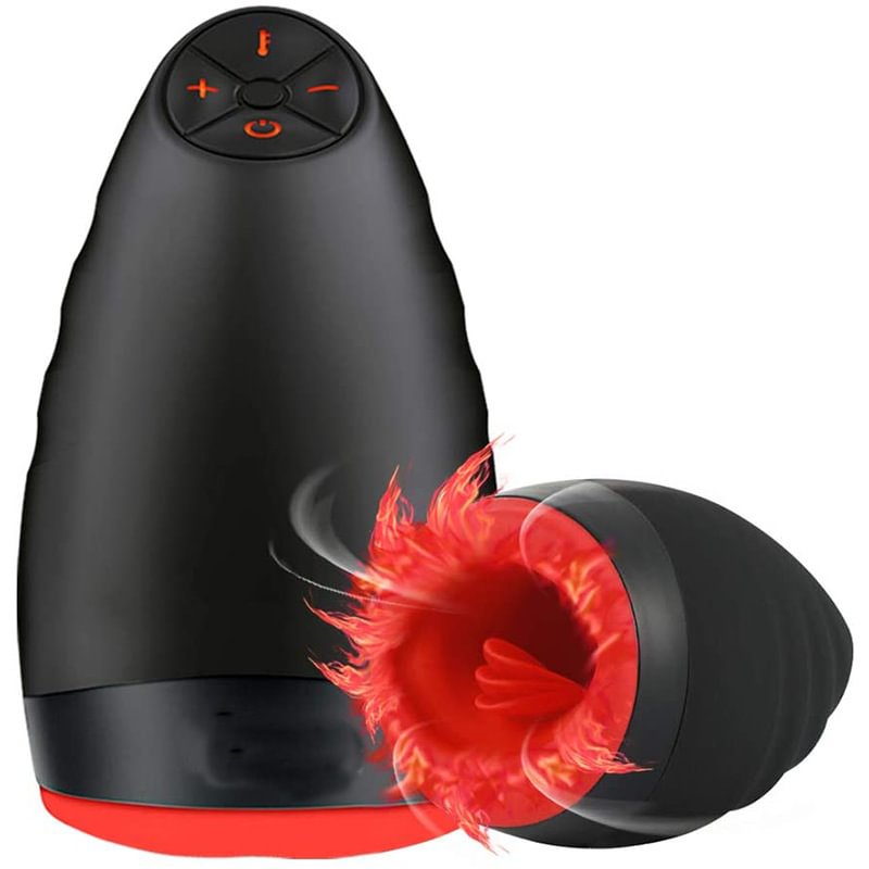 Heat Up The Hot Oral Sex Cup Airplane Cup Black