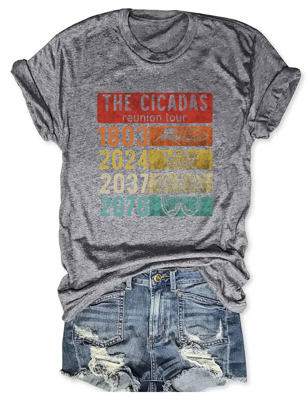 The Cicadas Reunion Tour T-shirt