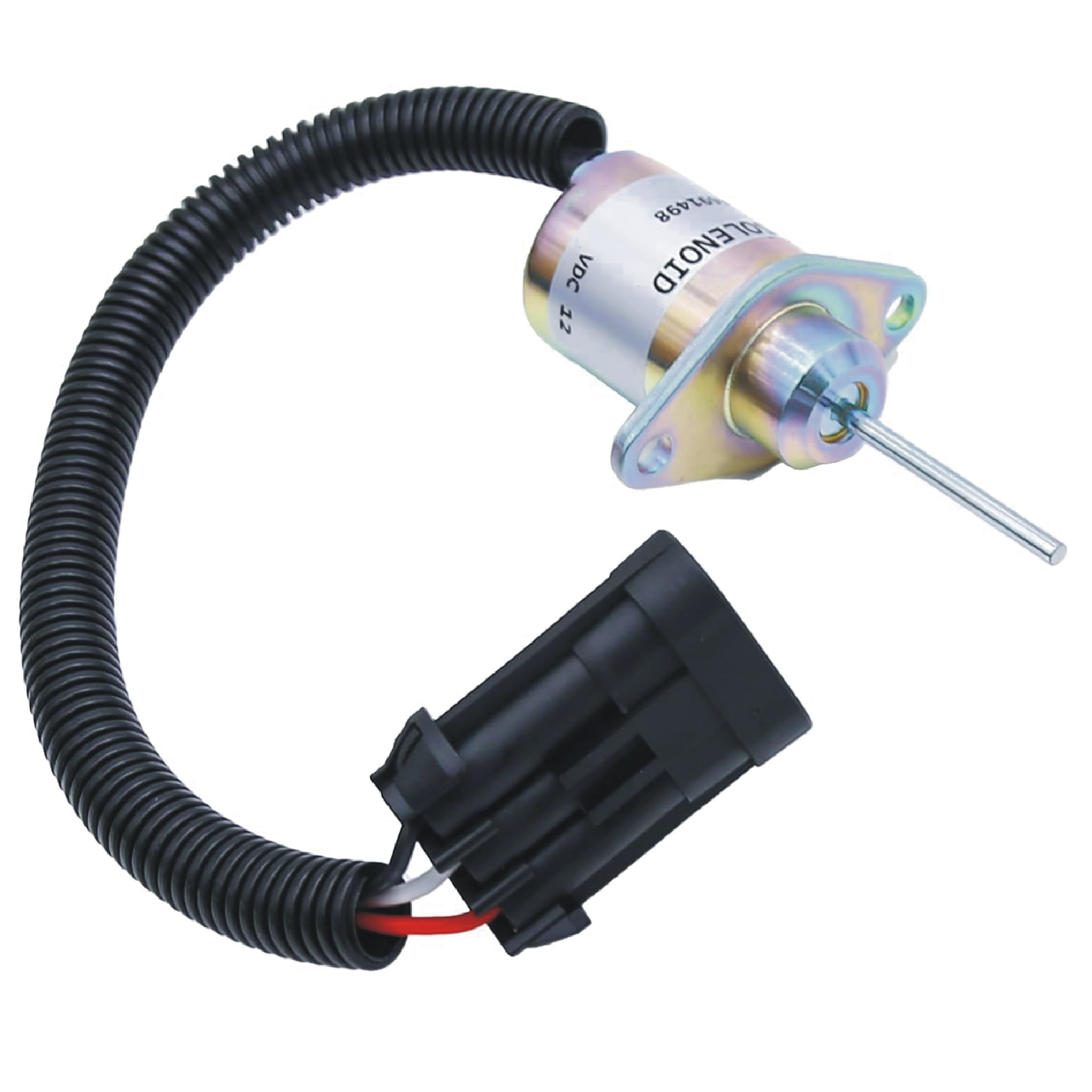 1503ES-24A5SUC9S 24V Shutdown Solenoid - SINOCMP CP-U0327 Stop Solenoid For  Kubota V2203 CT4.91-V1505