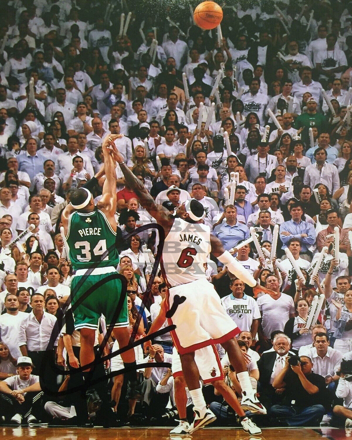 PAUL PIERCE BOSTON CELTICS Signed 8x10autographed Photo Poster painting Reprint