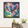 5D DIY Partial Special Shaped Drill Diamond Painting Kit Color Pegasus 30x30cm