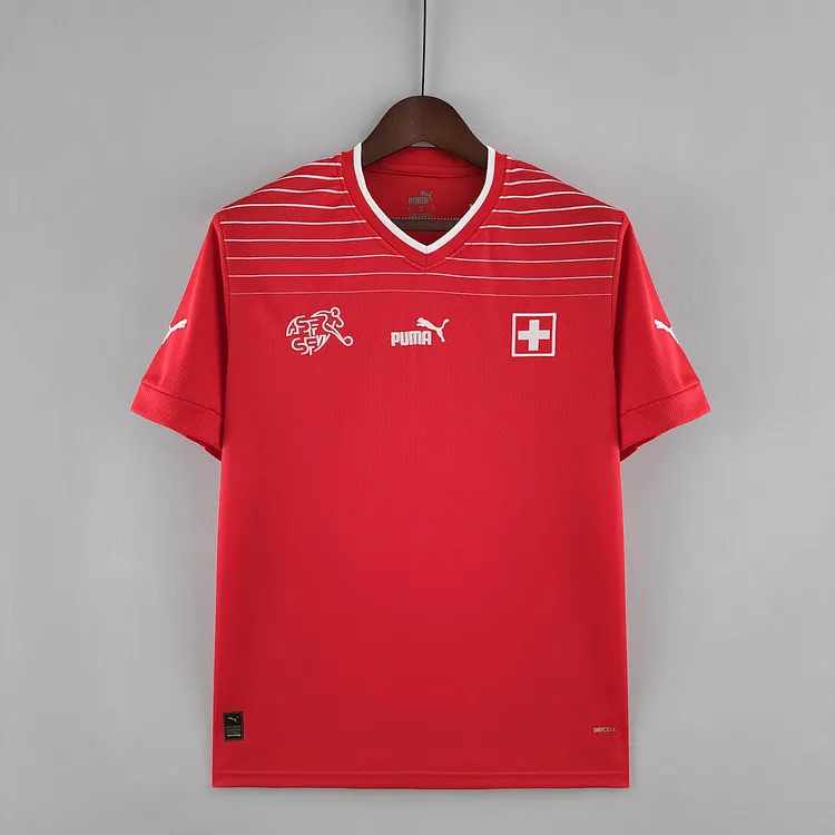2022 FIFA World Cup Switzerland Home Soccer Shirt