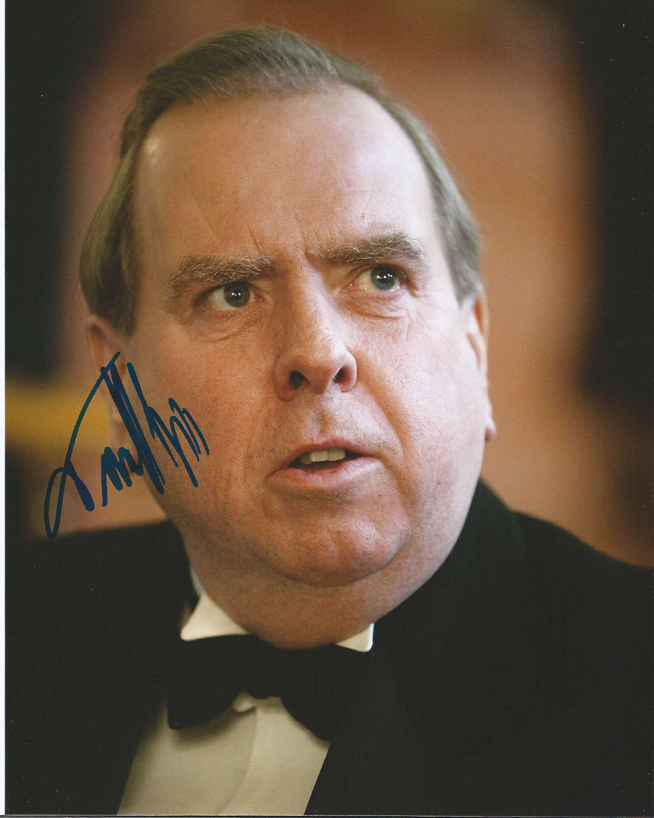 TIMOTHY SPALL SIGNED 8X10 Photo Poster painting w/ COA PROOF MR. TURNER THE KINGS SPEECH