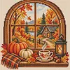 Stamped Cross Cross cross stitch kit for Adults Seasonal Landscape 11CT 40x40cm tapestrymarket