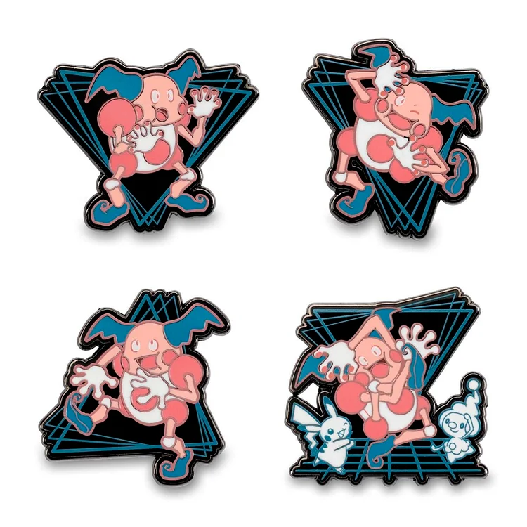 Mr. Mime Dance Time Pokémon Pins (4-Pack)