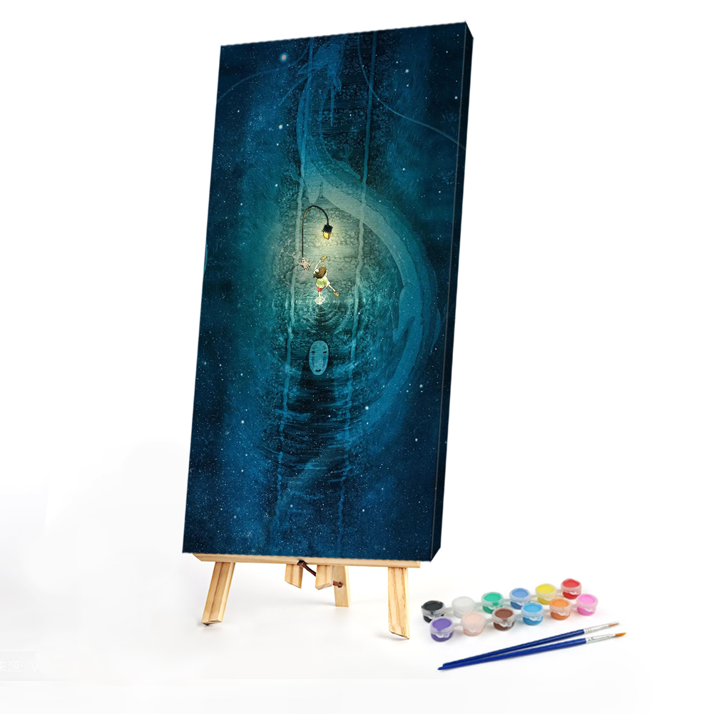 

40*80CM - Paint By Numbers - Anime Movie (Big Size), 501 Original