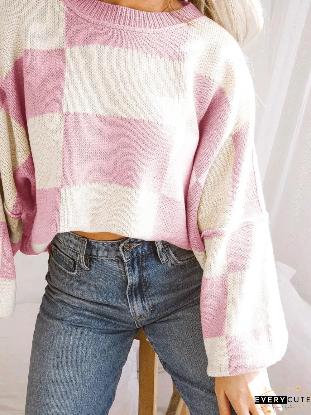 Plus Size Oversized Knit Sweater