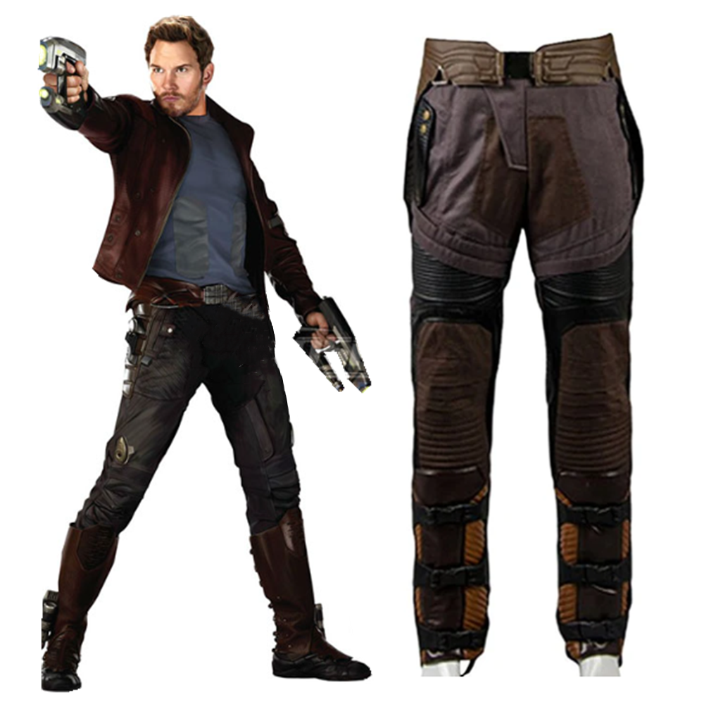 Guardians of the Galaxy 2 Peter Jason Quill Starlord Pants Only Cosplay Halloween Costume