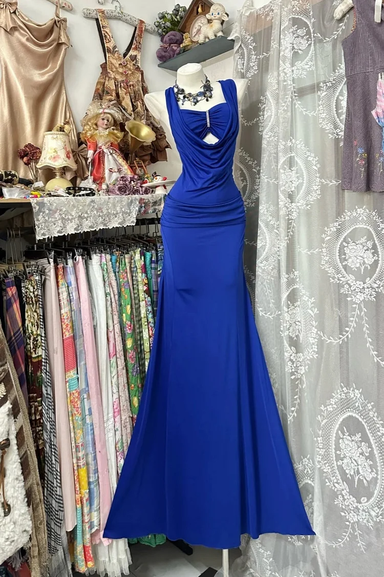 Retro Dress Exquisite long evening gown