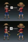 Jump 50th Anniversary East Blue Sea & Two Years Later Ver. Monkey D. Luffy - ONE PIECE Statue - Zzz Studio