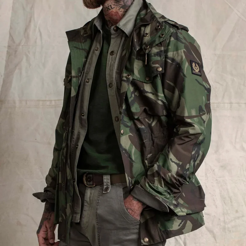 American Army Green Camouflage Jacket