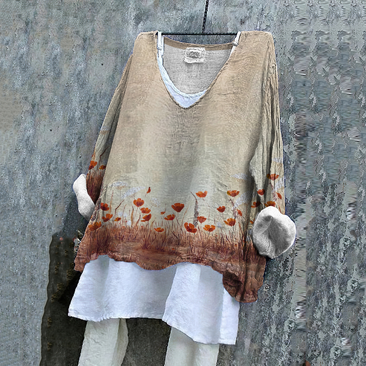 Floral Art Pattern Women's T-Shirt artswardrobe