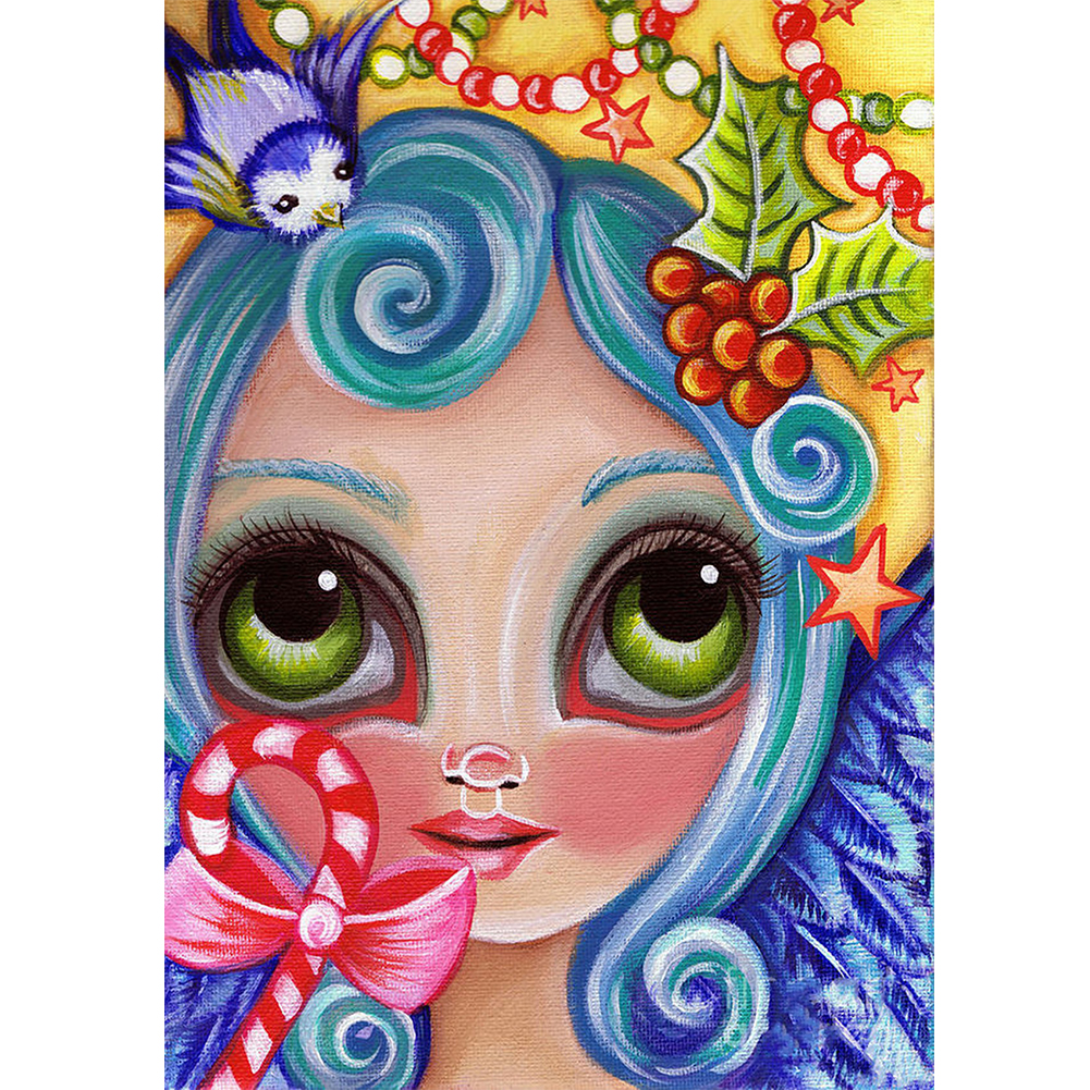 

Girl - Round Drill Diamond Painting - 30*40CM, 501 Original