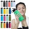 40oz Insulated Cup Mug Straw Lid Stainless Steel Thermos Water Bottle Wide Mouth
