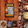 BEER ALWAYS TASTE BETTER IN THE GARAGE - Vintage Metal Signs(12*16Inch) - Bar
